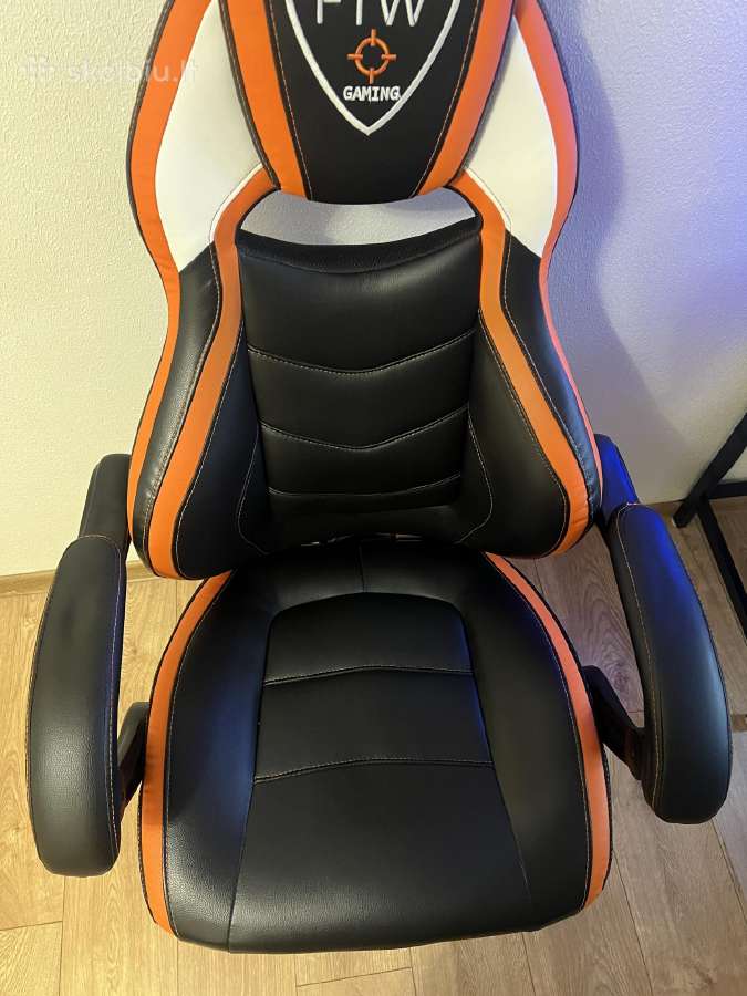 Žaidimų Kėdė Ftw Gaming (su kojų atrama) - nuotraukos Nr. 3
