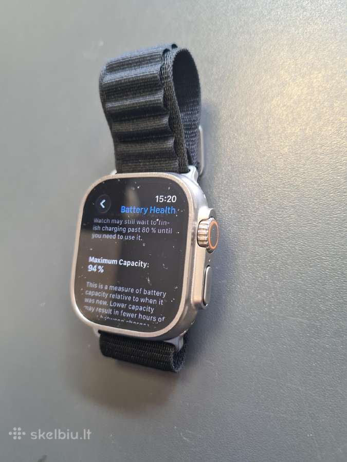 Apple watch ultra 94% - nuotraukos Nr. 3
