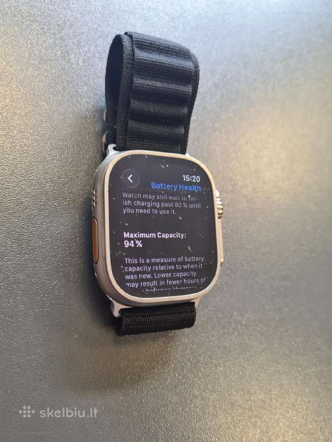 Apple watch ultra 94% - nuotraukos Nr. 4
