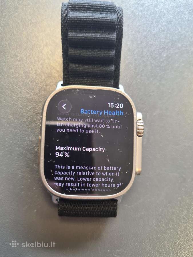 Apple watch ultra 94% - nuotraukos Nr. 5