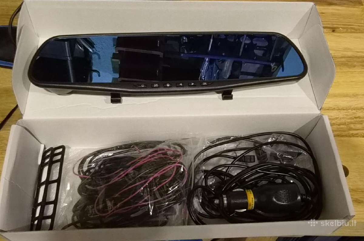 Auto Vaizdo Registratorius/veidrodis Blackbox Dvr - nuotraukos Nr. 4