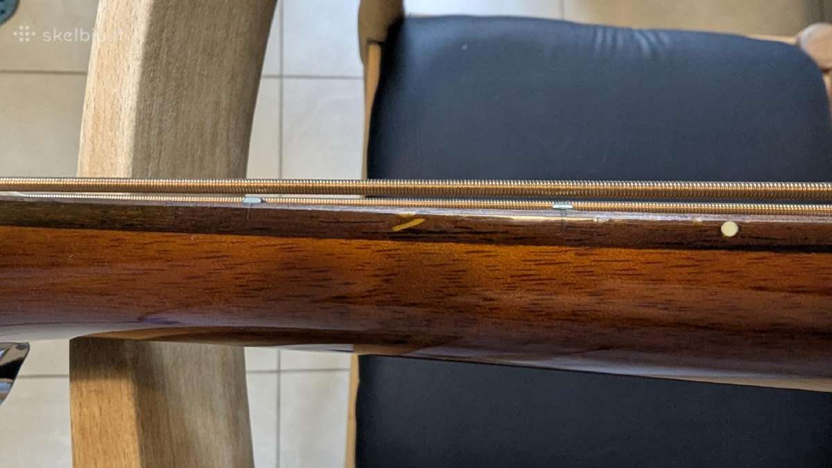 Akustinis bosas su dėklu/ akustinė bosinė gitara - nuotraukos Nr. 3