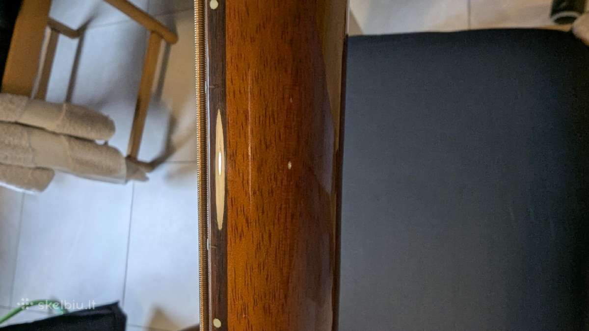 Akustinis bosas su dėklu/ akustinė bosinė gitara - nuotraukos Nr. 4