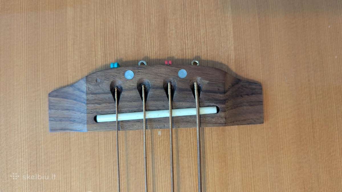 Akustinis bosas su dėklu/ akustinė bosinė gitara - nuotraukos Nr. 7