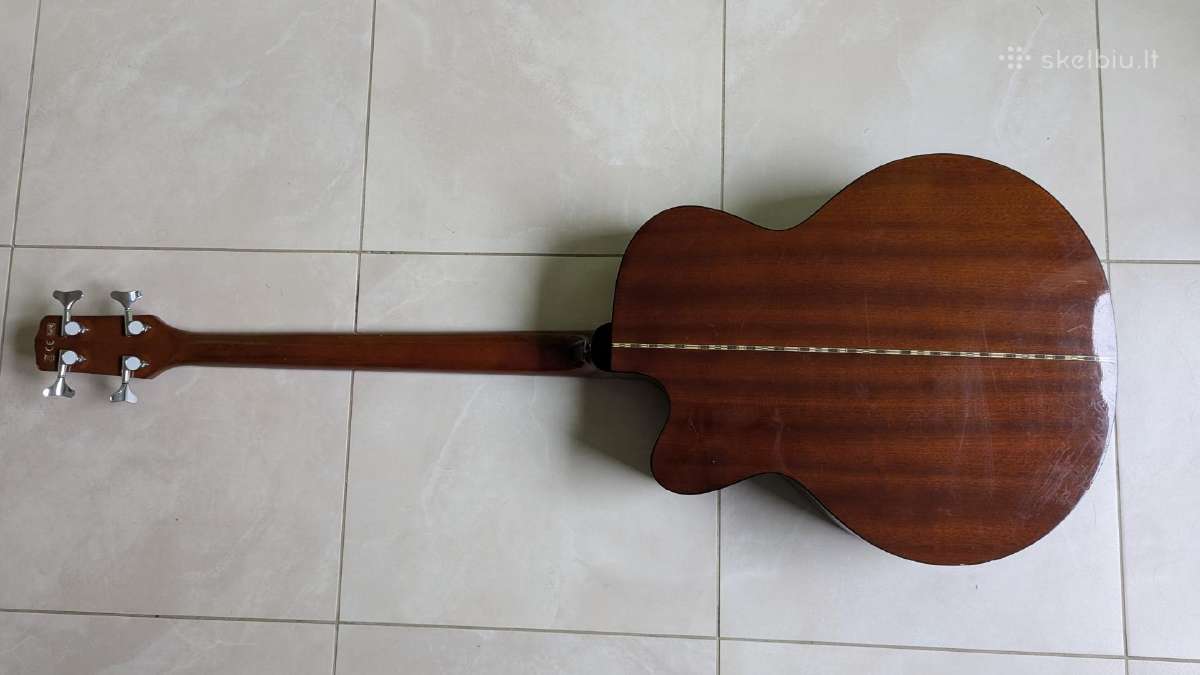 Akustinis bosas su dėklu/ akustinė bosinė gitara - nuotraukos Nr. 10