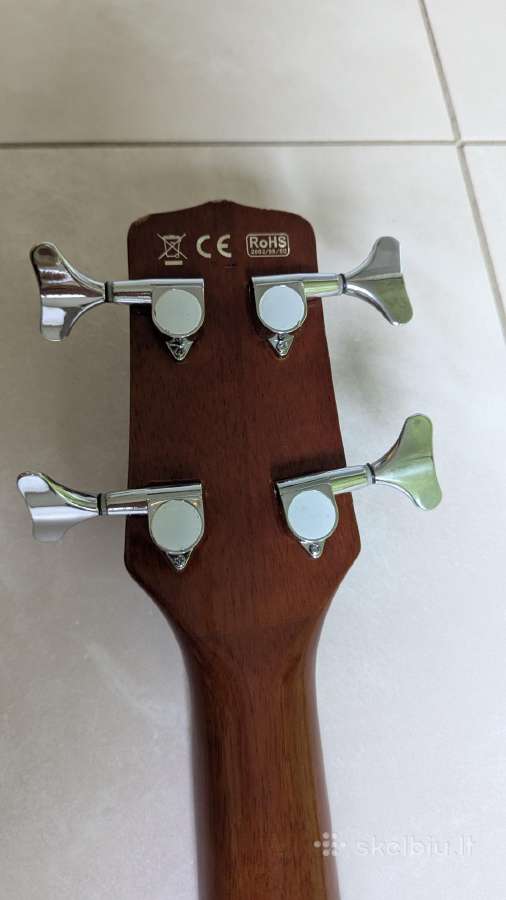 Akustinis bosas su dėklu/ akustinė bosinė gitara - nuotraukos Nr. 11