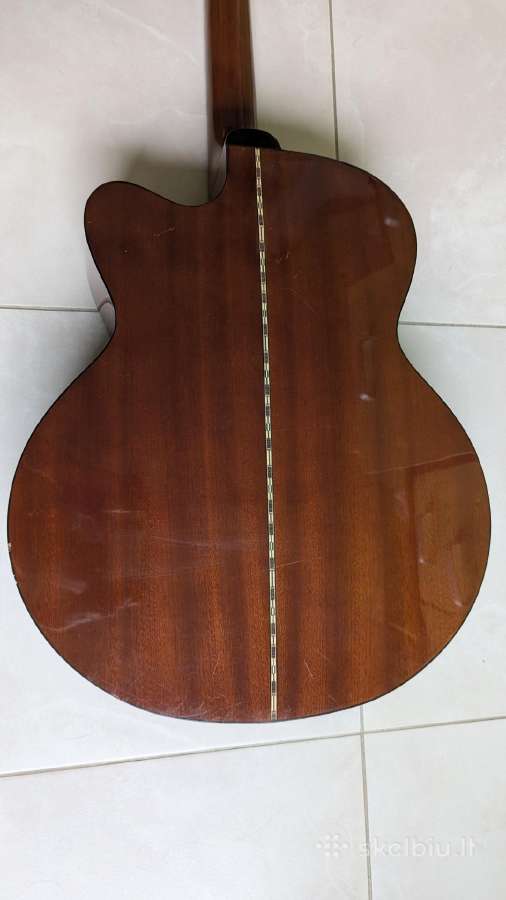 Akustinis bosas su dėklu/ akustinė bosinė gitara - nuotraukos Nr. 12