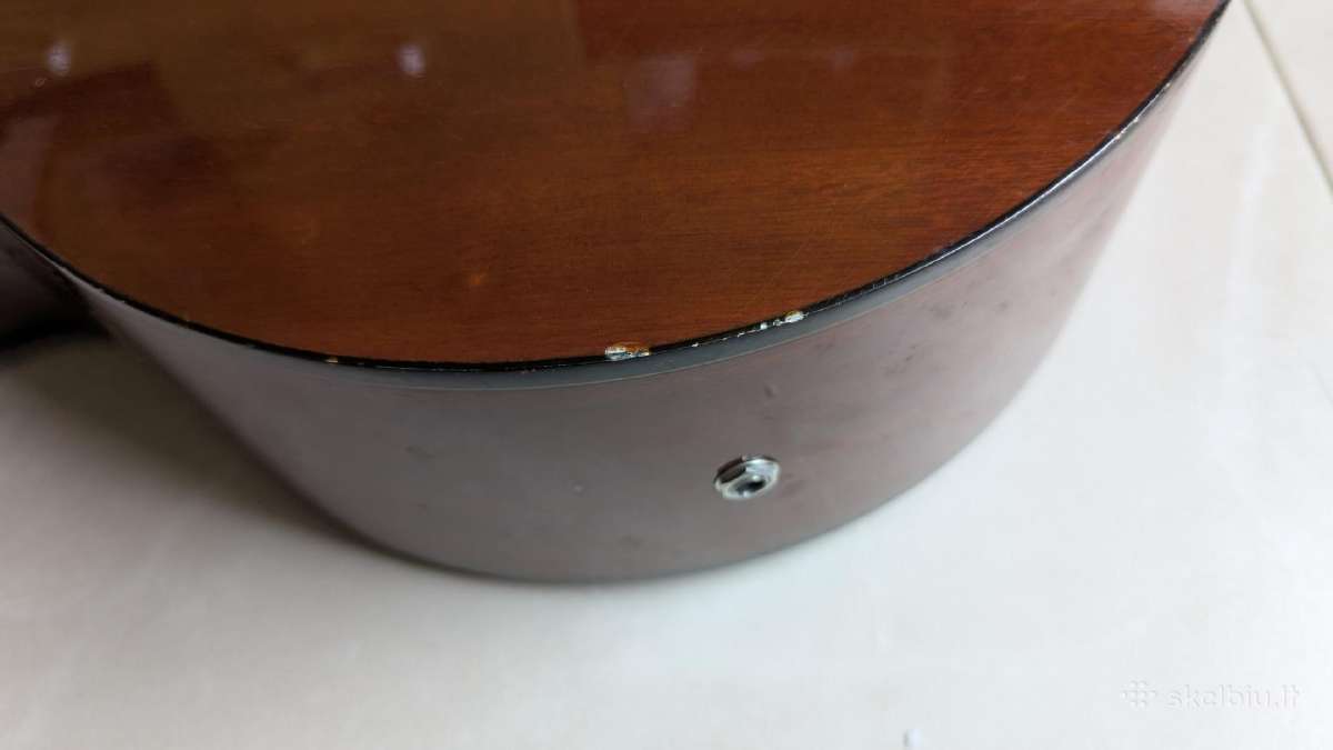 Akustinis bosas su dėklu/ akustinė bosinė gitara - nuotraukos Nr. 13