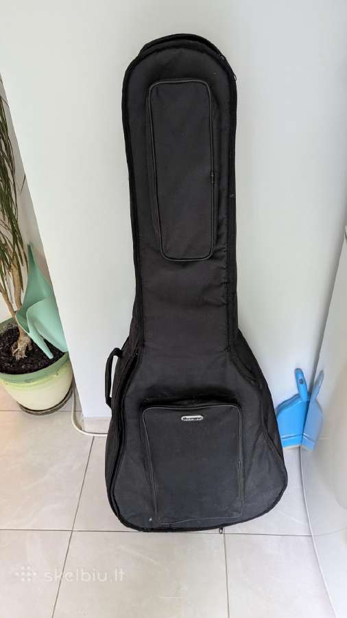 Akustinis bosas su dėklu/ akustinė bosinė gitara - nuotraukos Nr. 14