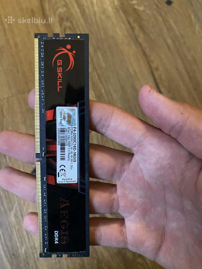G.skill (8x2) 16gb Ddr4 3200mhz - nuotraukos Nr. 3
