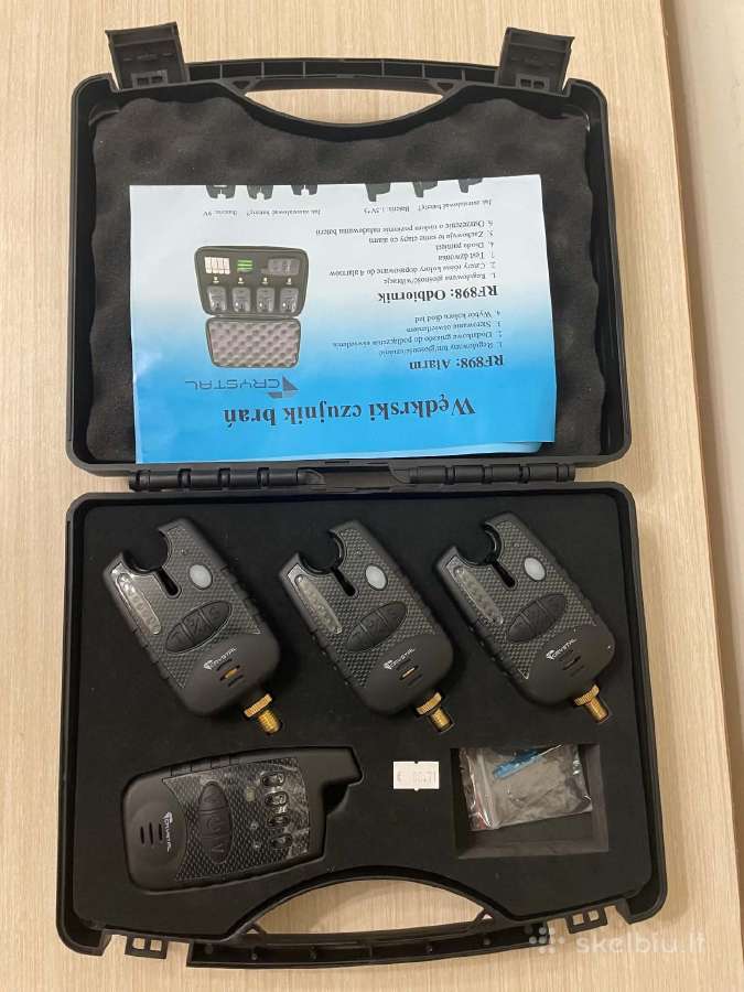 Signalizatorių komplektas Crystal Rf898 3+1 - nuotraukos Nr. 3