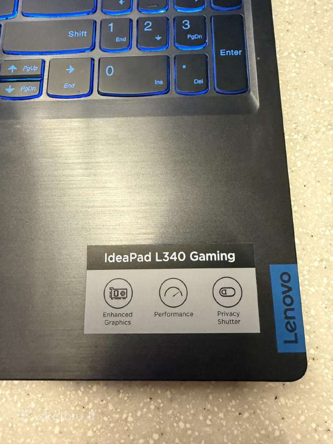 Lenovo Ideapad L340 gaming kompiuteris - nuotraukos Nr. 6