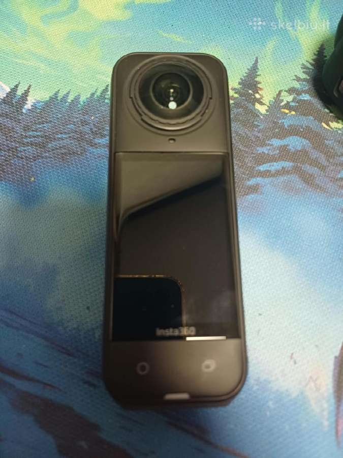 Insta 360 x5 motorcycle su insta mic air - nuotraukos Nr. 3