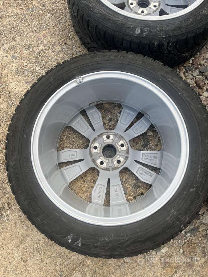 VW Id3 R18 ratai su žieminėmis padangomis - nuotraukos Nr. 4