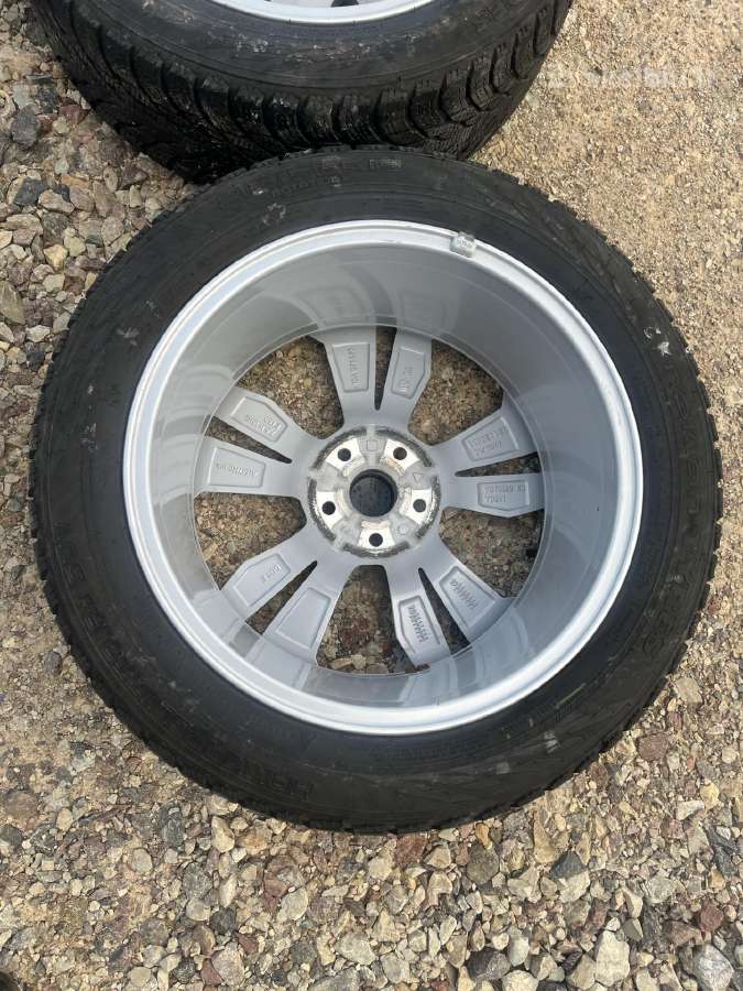 VW Id3 R18 ratai su žieminėmis padangomis - nuotraukos Nr. 6