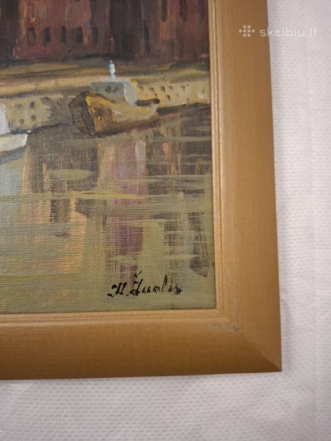 Originalus dailininko Kosto Žuolio tapybos darbas - nuotraukos Nr. 2