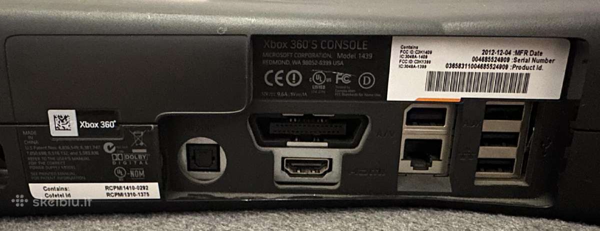 Xbox 360s 250gb - nuotraukos Nr. 2