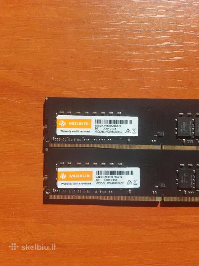 2x8 2133mhz Ddr4 RAM - nuotraukos Nr. 2