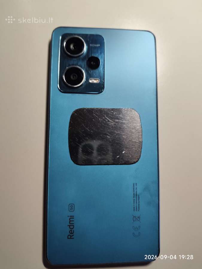 Naudotas Xiaomi Redmi Note 12 Pro 5G 128gb - nuotraukos Nr. 3