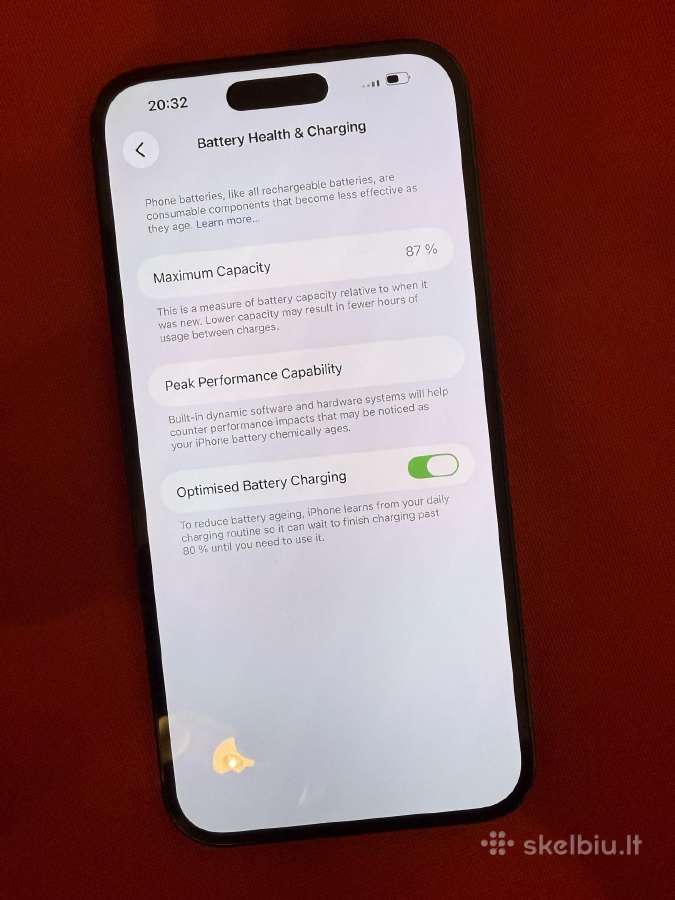 iPhone 14pro max 128gb - nuotraukos Nr. 8