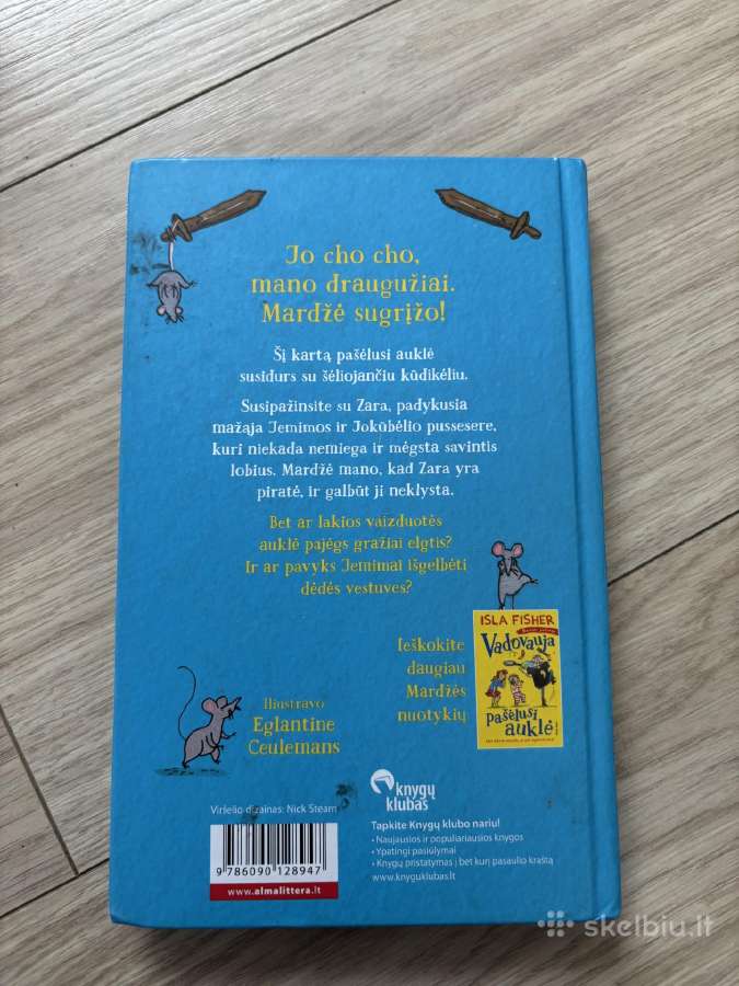 Knyga Pašėlusi auklė ir kūdikis piratas - nuotraukos Nr. 2