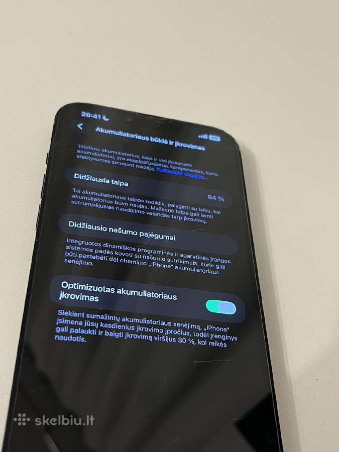 iPhone 14 Plus 256gb 84% Baterija - nuotraukos Nr. 6