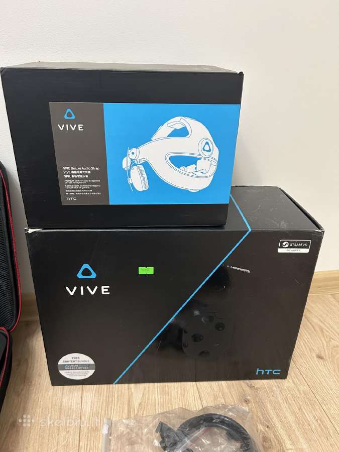 HTC Vive su daug priedų - nuotraukos Nr. 6