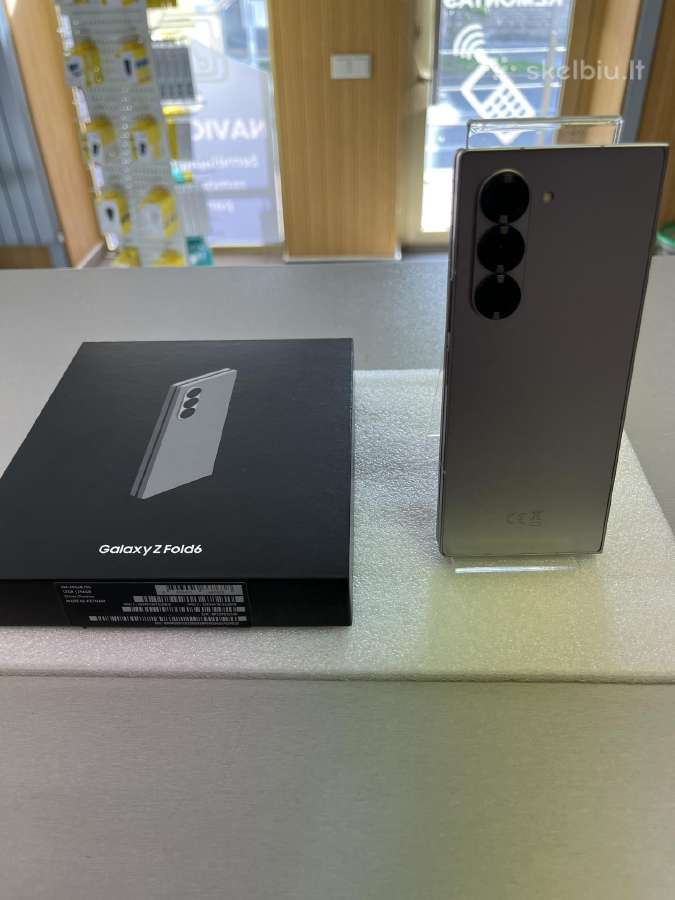 Parduodu idealios būklės Samsung Z fold 6, 256gb - nuotraukos Nr. 2