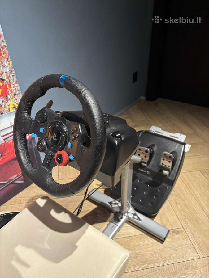 Logitech G29 + Playseat Evolution - nuotraukos Nr. 3