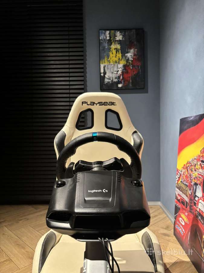 Logitech G29 + Playseat Evolution - nuotraukos Nr. 2