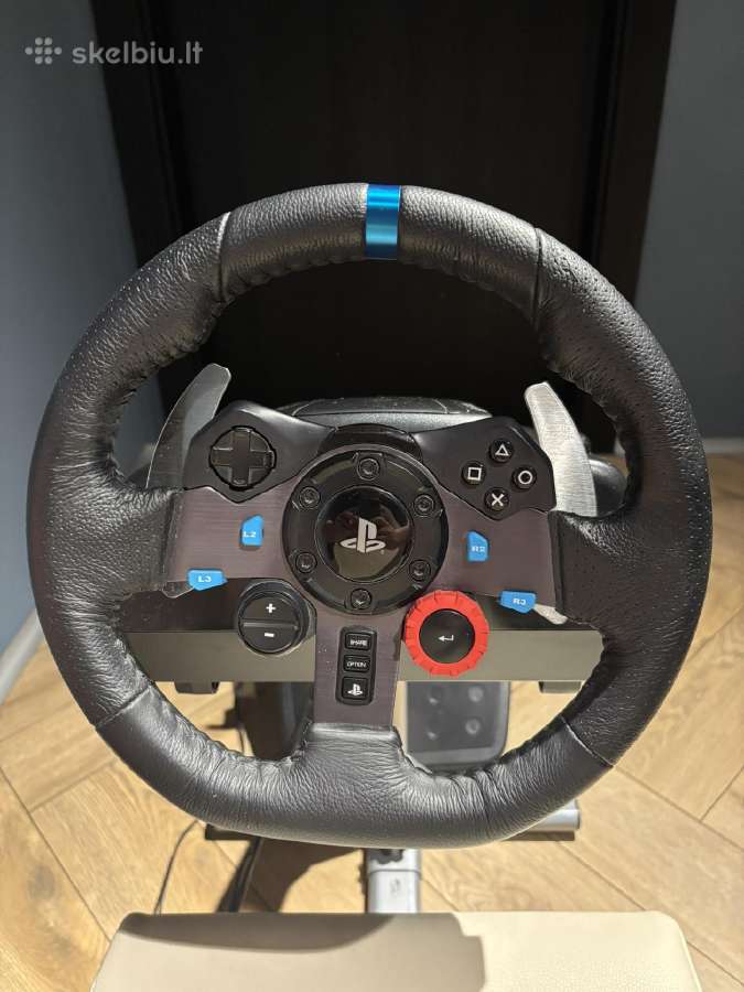 Logitech G29 + Playseat Evolution - nuotraukos Nr. 6