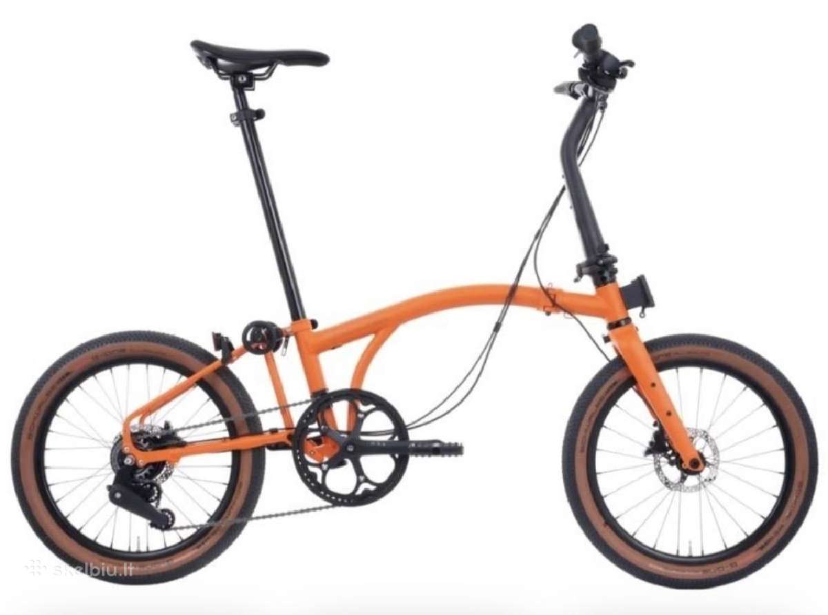Naujas Brompton G line sulankstomas dviratis - nuotraukos Nr. 9