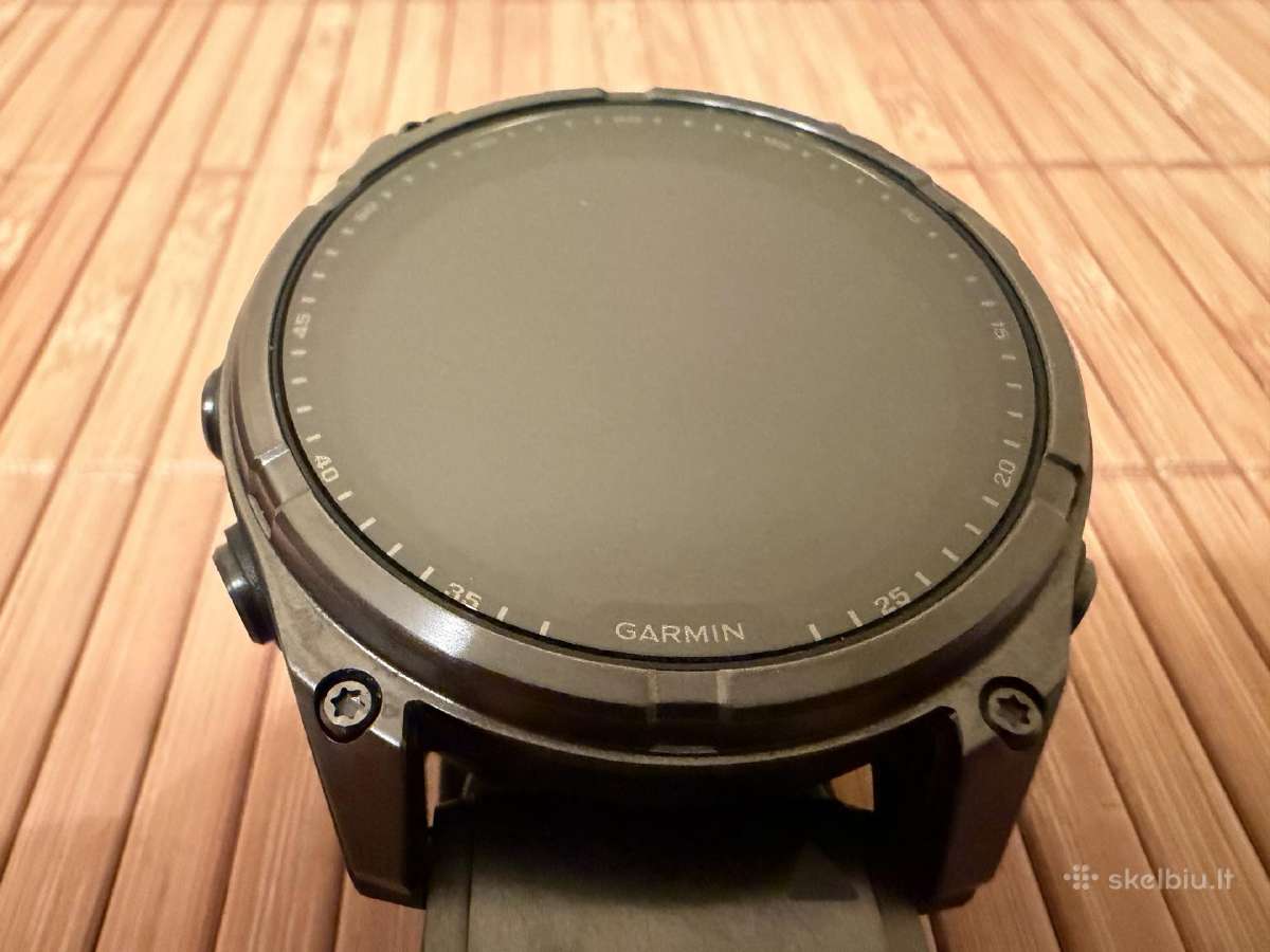 Garmin Fenix 8 Solar Sapphire 47 - nuotraukos Nr. 3