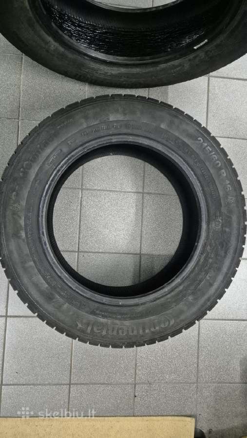 Dvi geros 215/60 R16 Continental - nuotraukos Nr. 4