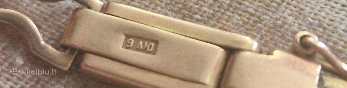 Vintažinis Zaria auksinis laikrodis, 583 praba - nuotraukos Nr. 4