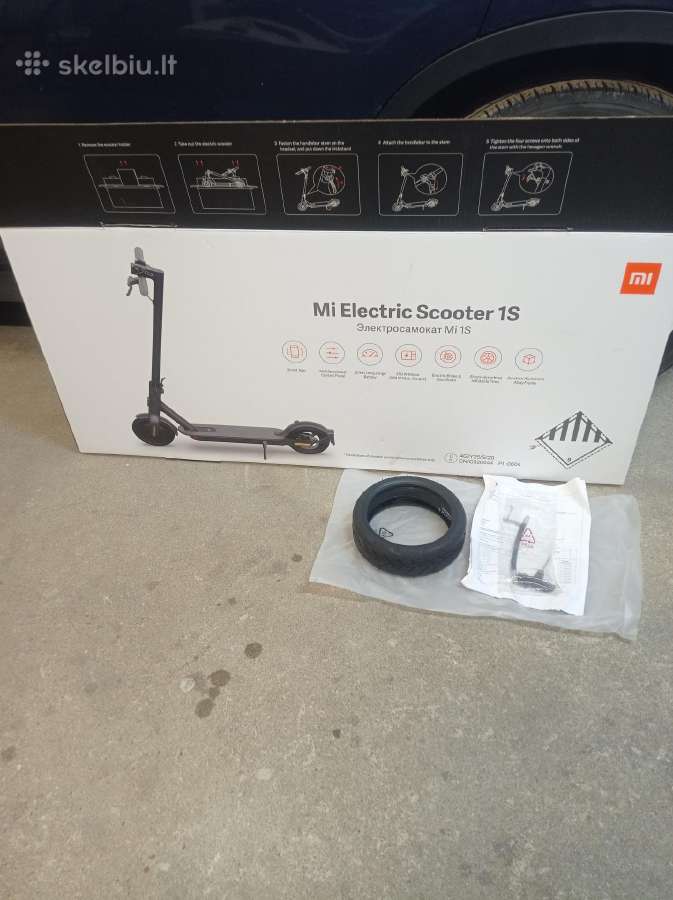 Parduodu elektrinį paspirtuką Mi scooter s1 - nuotraukos Nr. 6