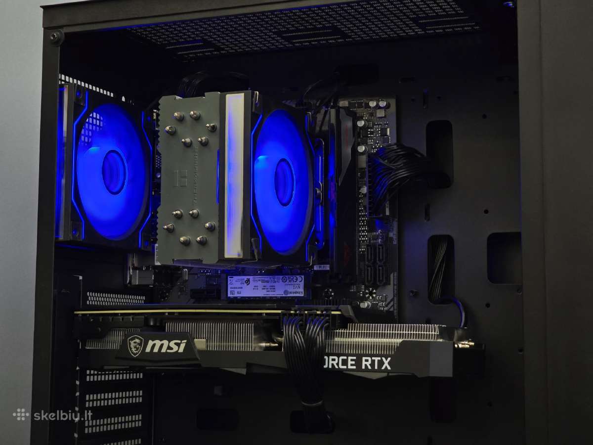 Ryzen 5 7500f su Rtx 3070, 1tb, 16gb Ddr5 - nuotraukos Nr. 2