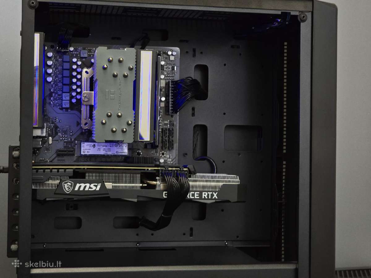Ryzen 5 7500f su Rtx 3070, 1tb, 16gb Ddr5 - nuotraukos Nr. 4