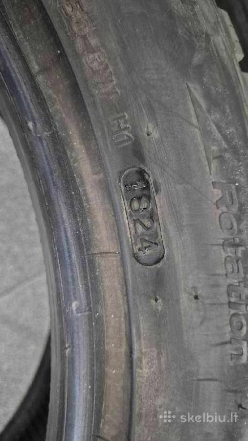 Dvi geros žieminės 255/45 R19 Hankook - nuotraukos Nr. 5