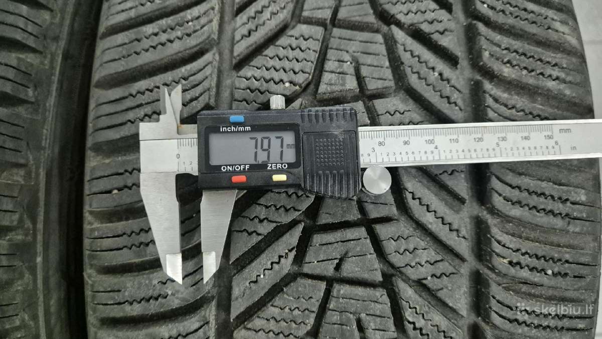 Dvi geros žieminės 255/45 R19 Hankook - nuotraukos Nr. 2