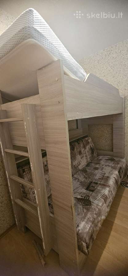 Dviaukštė lova-sofa - nuotraukos Nr. 2