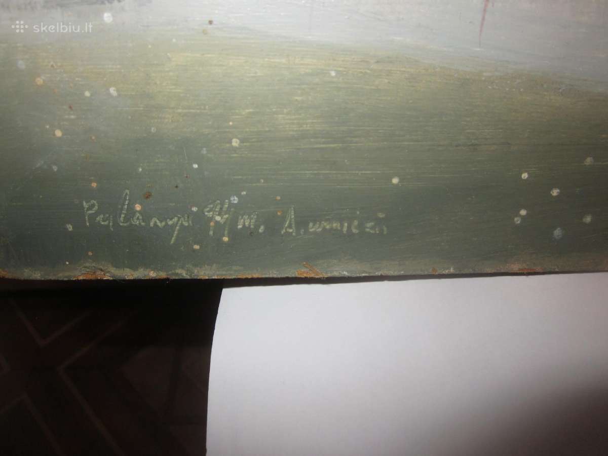Paveikslas Palanga tapytas ant kartono - nuotraukos Nr. 5