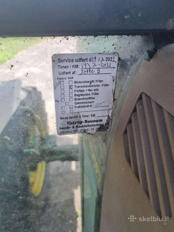 John Deere 6506 turbo. - nuotraukos Nr. 7