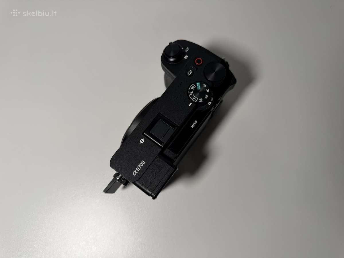 Sony a6700 body su garantija ir dežute - nuotraukos Nr. 4