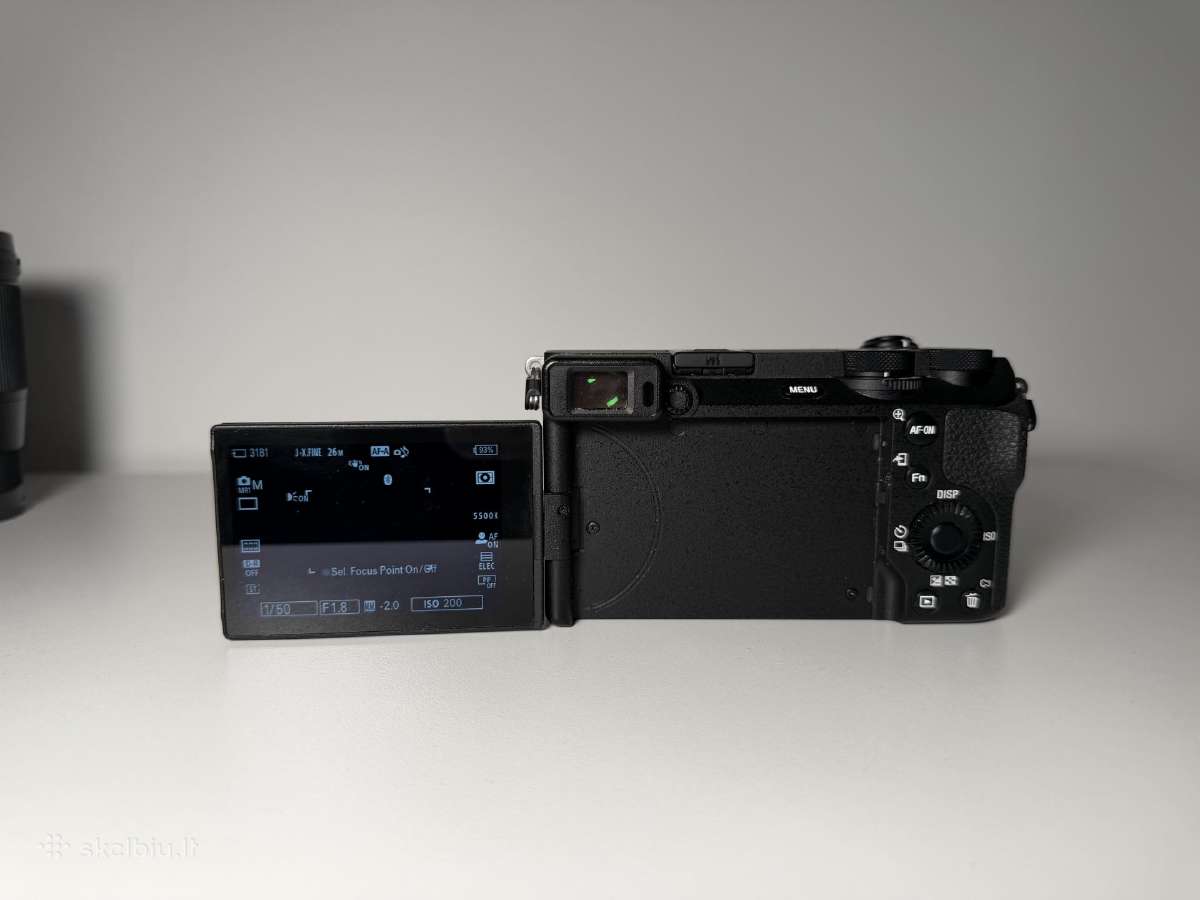 Sony a6700 body su garantija ir dežute - nuotraukos Nr. 5
