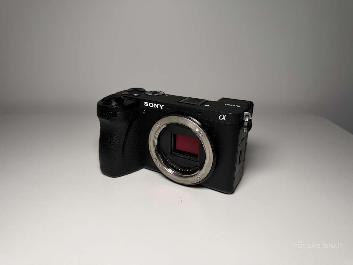 Sony a6700 body su garantija ir dežute - nuotraukos Nr. 6