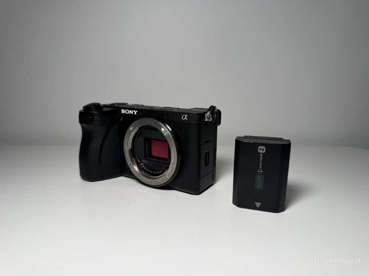 Sony a6700 body su garantija ir dežute - nuotraukos Nr. 8