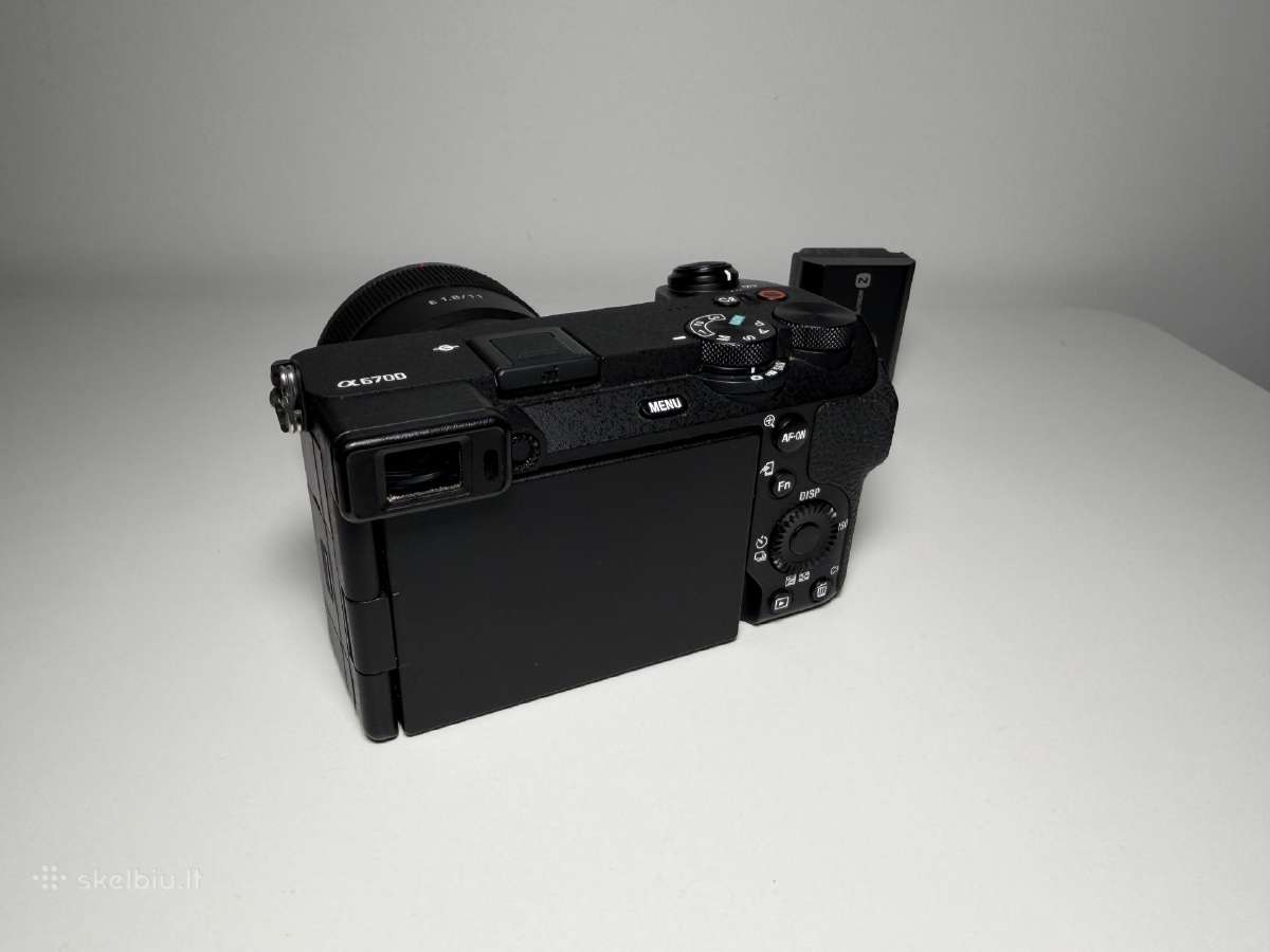 Sony a6700 body su garantija ir dežute - nuotraukos Nr. 10