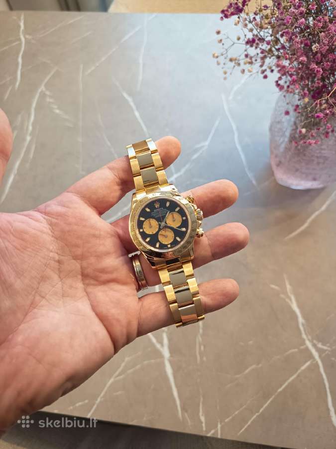 Rolex Daytona full gold 18k Paul Newman - nuotraukos Nr. 5
