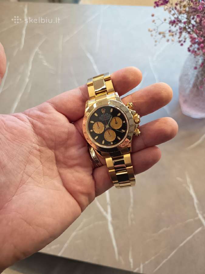 Rolex Daytona full gold 18k Paul Newman - nuotraukos Nr. 6
